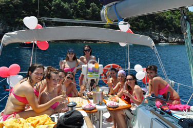 Boat party, hen party, special occasions