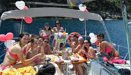 Boat party, hen party
